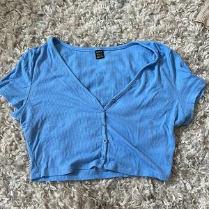Light Blue Baby Tee